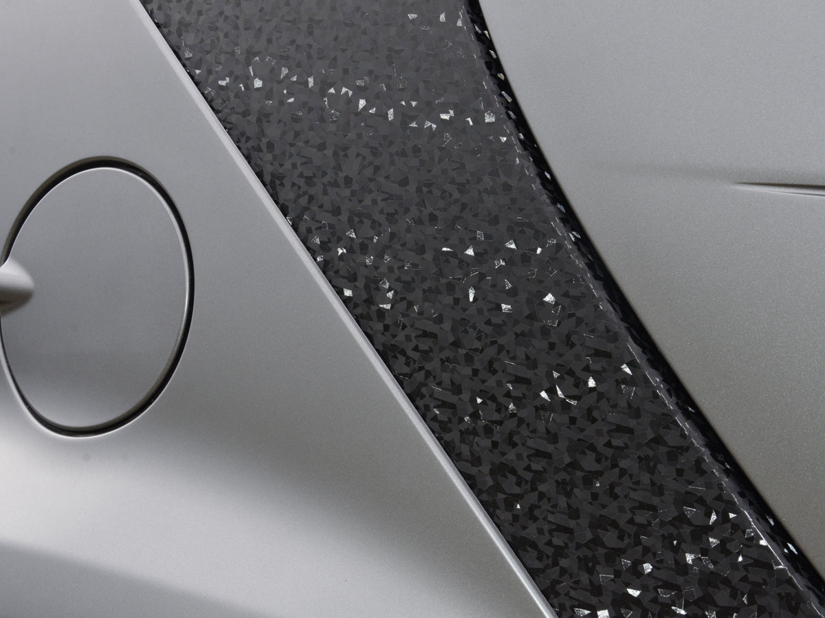 Auto Folie 3D schwarz selbstklebend 1 Rolle = 0,5m x 2m