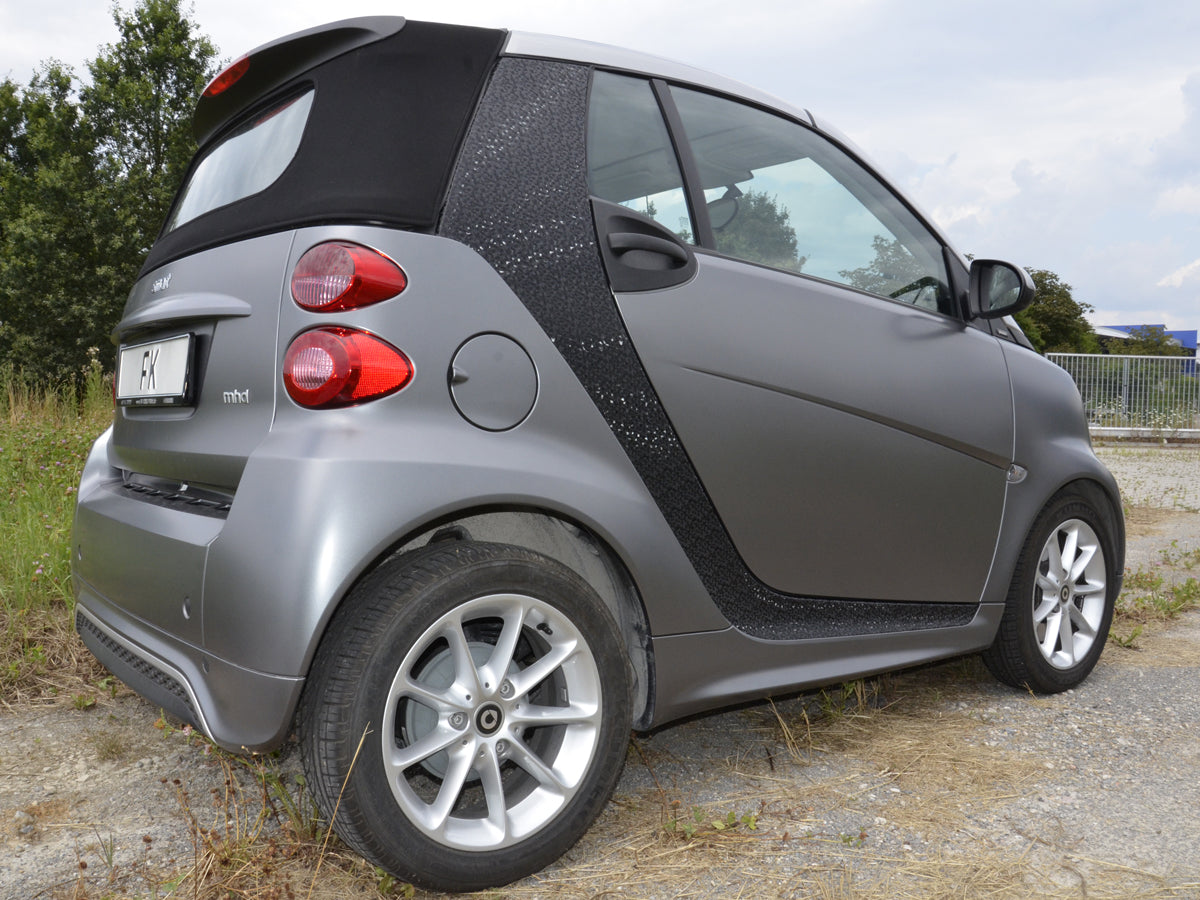 Auto Folie 3D schwarz selbstklebend 1 Rolle = 0,5m x 2m