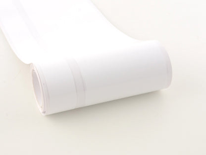 Auto Folie Rallye Streifen weiß selbstklebend 1 Rolle = 10/3cm x 350cm