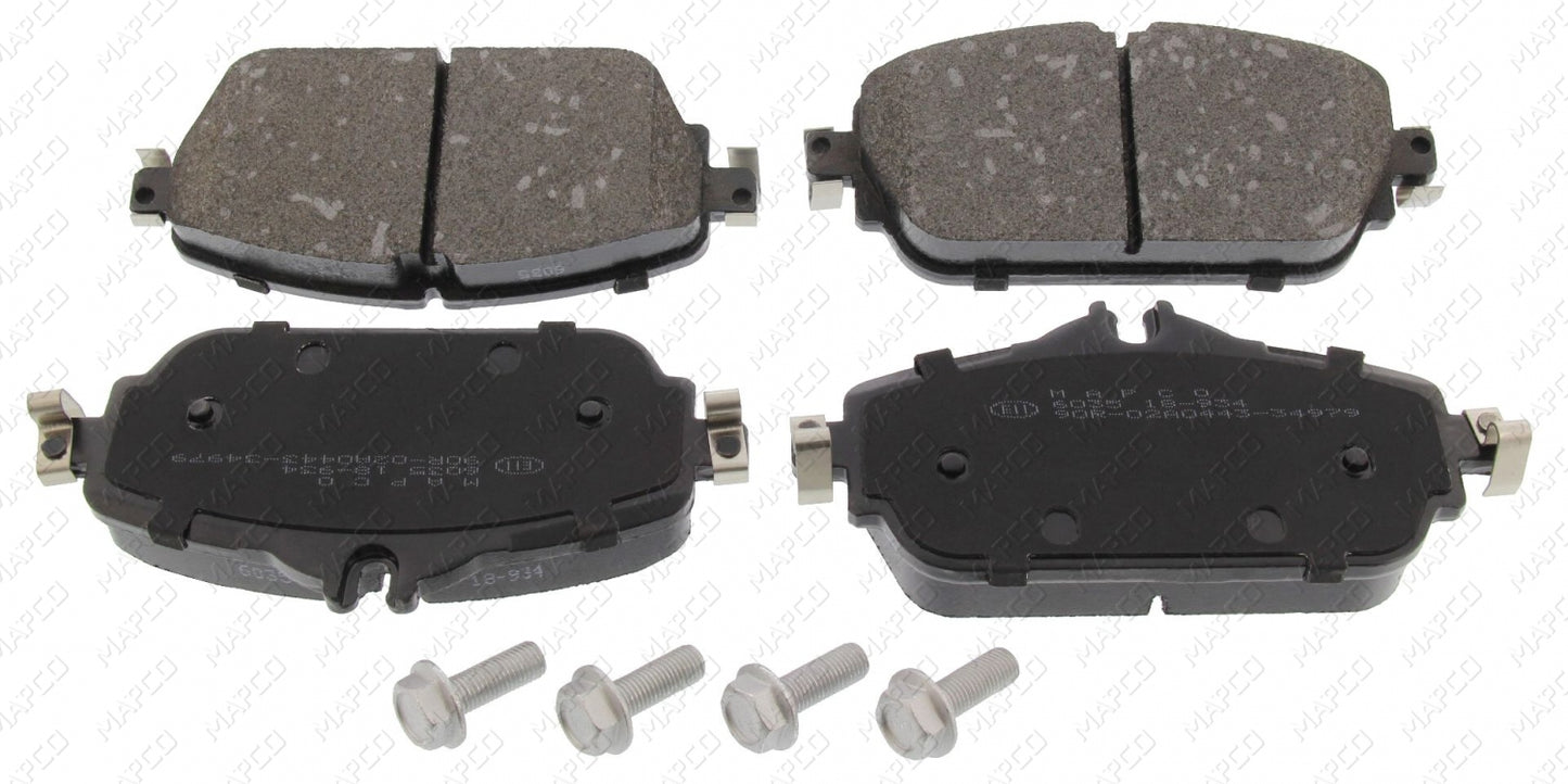 MAPCO Bremsbelagsatz, Scheibenbremse Vorderachse  6035