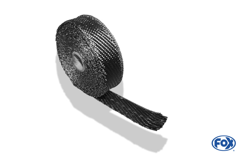 FOX Hitzeschutzband Titan 30mm breit aus Basaltfaser
