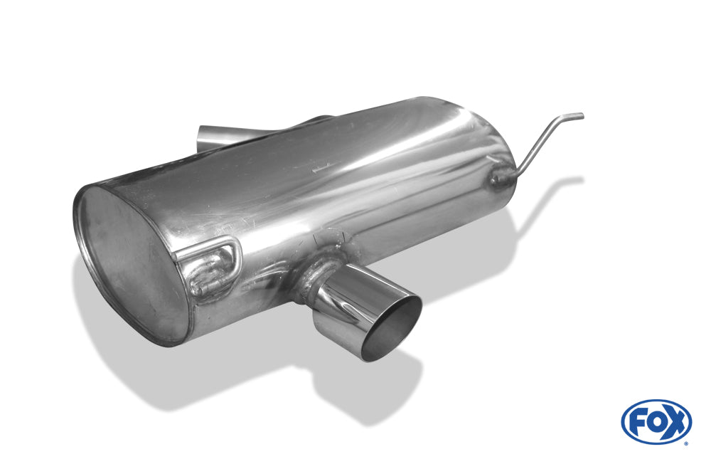 FOX BMW E87 120i Endschalldämpfer - 1x80 Typ 14