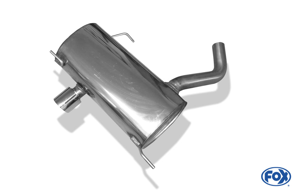 FOX BMW E87 120i Endschalldämpfer - 1x80 Typ 14