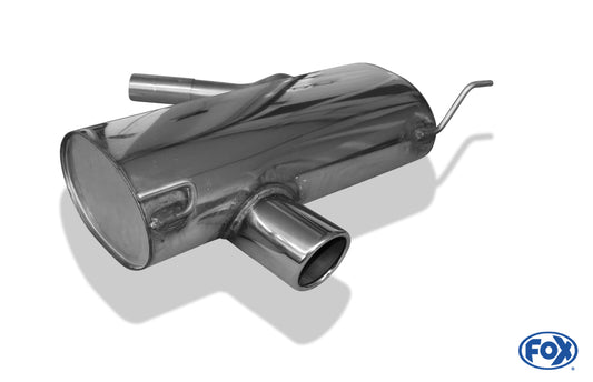FOX BMW E87 120i Endschalldämpfer - 1x90 Typ 16