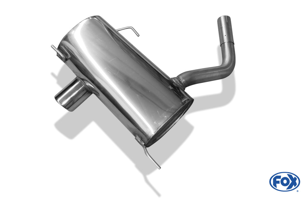 FOX BMW E87 120i Endschalldämpfer - 1x90 Typ 16