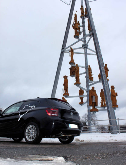 FOX BMW F20/21 - 114i/ 116i Endschalldämpfer - 1x76 Typ 16