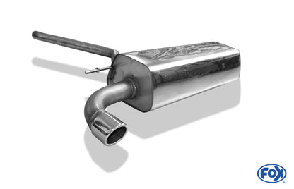 FOX BMW F20/21 - 114i/ 116i Endschalldämpfer - 1x76 Typ 16