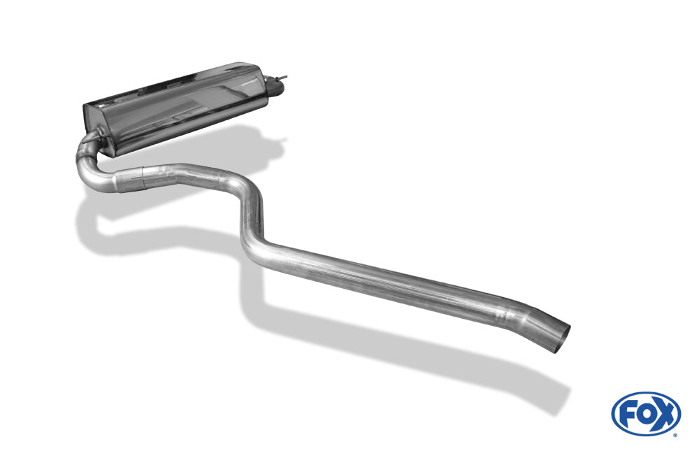 FOX BMW F20/21 - 114i/ 116i Endschalldämpfer - 1x76 Typ 16