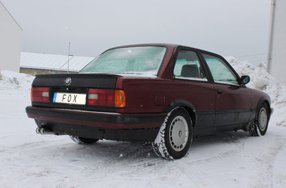 FOX BMW E30 320i/ 325i Facelift Endschalldämpfer - 2x76 Typ 13