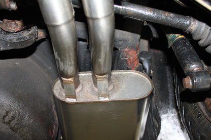 FOX BMW E30 320i/ 325i Facelift Endschalldämpfer - 2x76 Typ 10