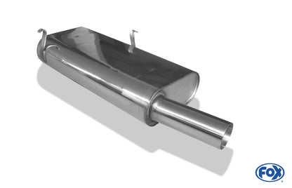 FOX BMW E30 318is Endschalldämpfer - 1x70 Typ 10