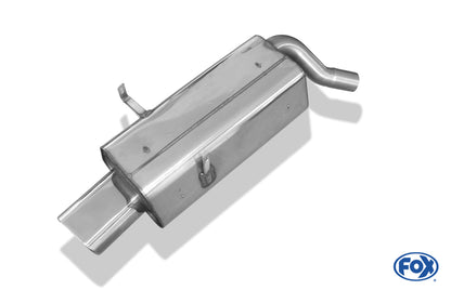 FOX BMW E36 316/ 318/ 320/ 323/ 325/ 328 Endschalldämpfer - 135x80 Typ 53