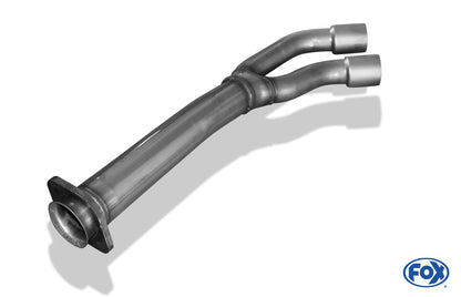 FOX BMW E36 320/ 323 Verbindungsrohr zum Endschalldämpfer BM021102-xxx Doppelbox