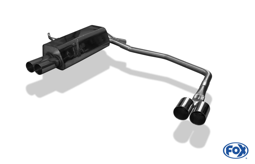 FOX BMW E36 316/ 318/ 320/ 323/ 325/ 328 Endschalldämpfer Ausgang rechts/links - 2x76 Typ 10 rechts/links