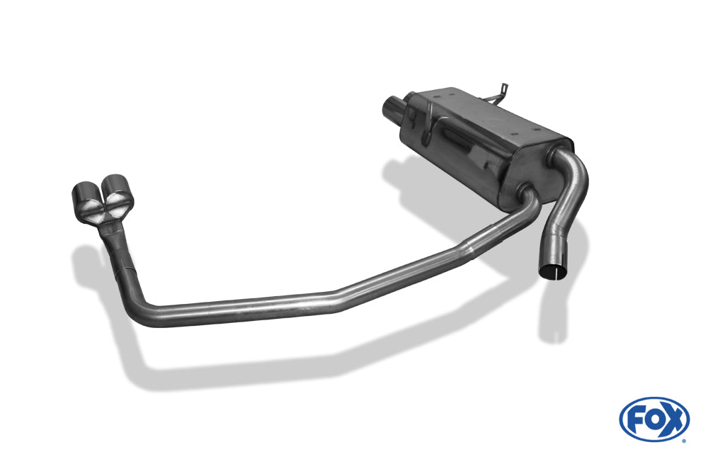 FOX BMW E36 316/ 318/ 320/ 323/ 325/ 328 Endschalldämpfer Ausgang rechts/links - 2x76 Typ 10 rechts/links