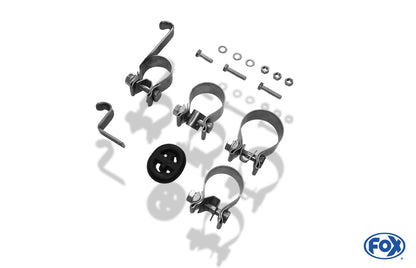FOX BMW E36 316/ 318/ 320/ 323/ 325/ 328 Endschalldämpfer Ausgang rechts/links - 2x76 Typ 13 rechts/links