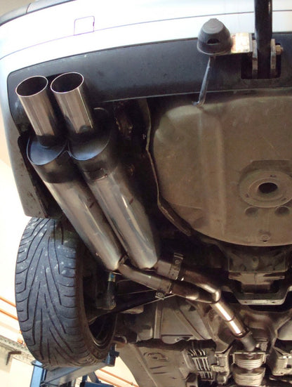 FOX BMW E36 316/ 318/ 320/ 323/ 325/ 328 Endschalldämpfer Doppelbox - 2x76 Typ 10