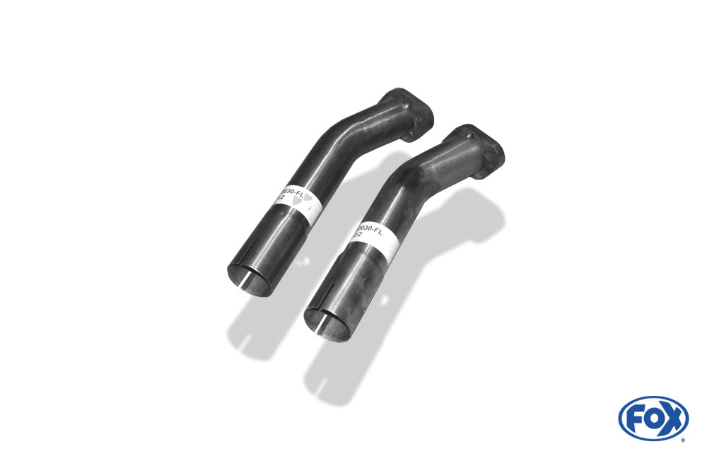 FOX BMW E46 320/ 323/ 328 Adapter mit Flansch auf Katalysator