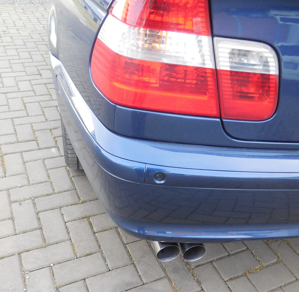 FOX BMW E46 320/ 323/ 325/ 328/ 330 Endschalldämpfer zweiflutig - 2x76 Typ 10
