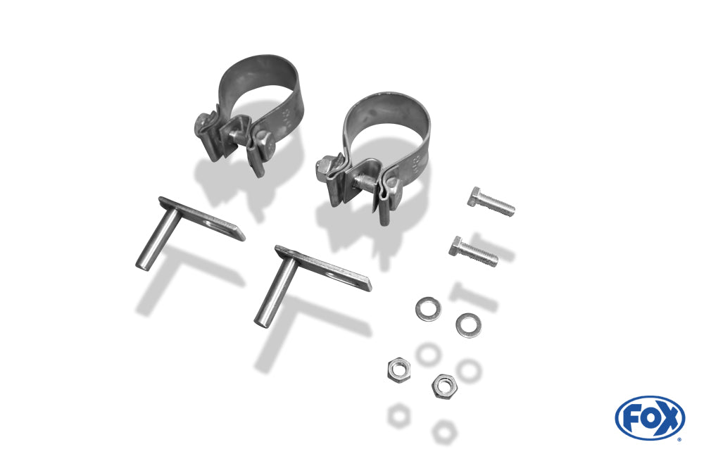 FOX BMW E46 320/ 323/ 325/ 328/ 330 Endschalldämpfer zweiflutig - 2x76 Typ 10