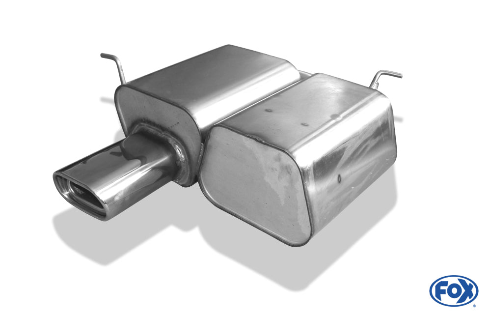 FOX BMW E46 316Ti/ 318Ti/ 325Ti Endschalldämpfer - 135x80 Typ 53