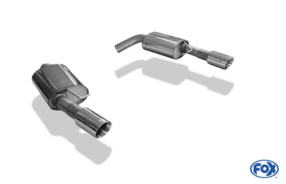 FOX BMW E90/91/92/93 335i/335d Endschalldämpfer rechts/links - 1x90 Typ 25 rechts/links