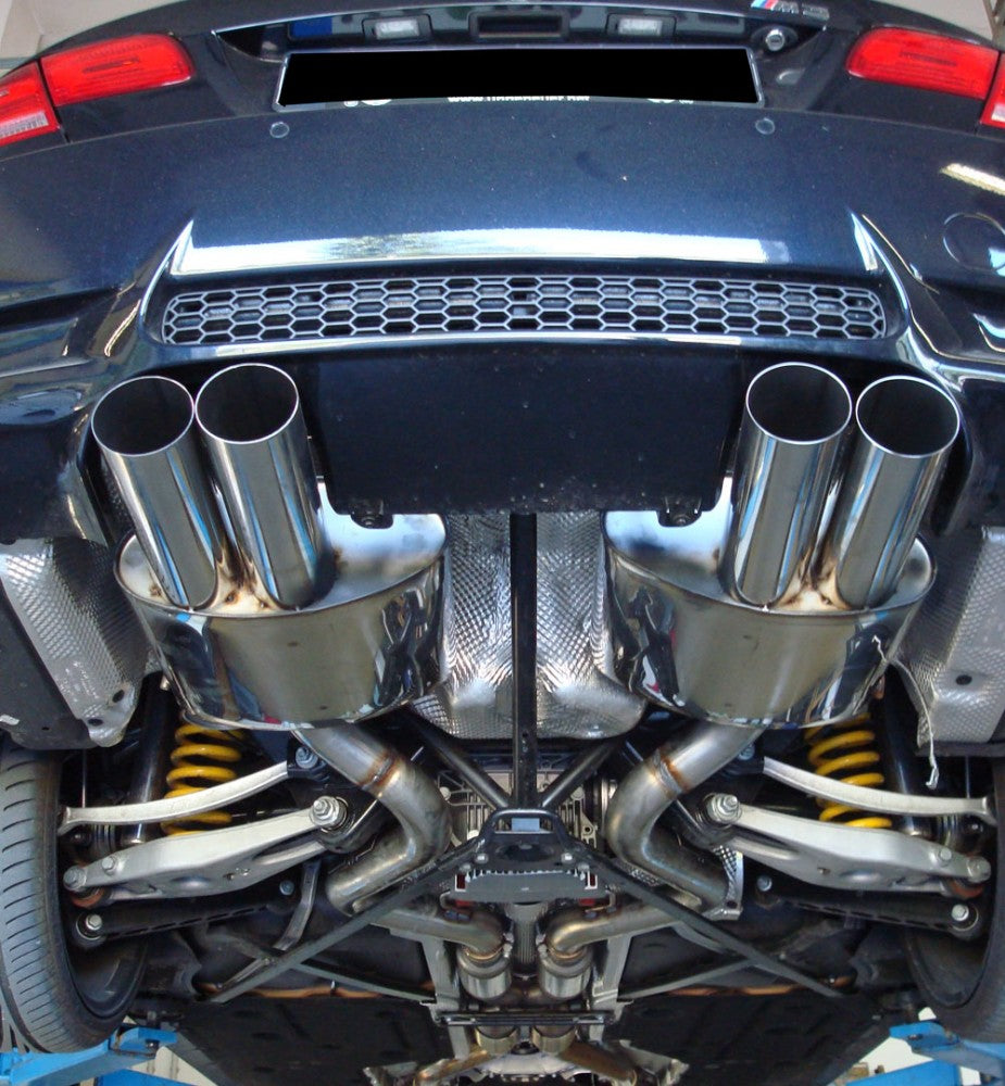 FOX BMW E93 M3 Cabrio - Super Sound Endschalldämpfer rechts/links - 2x90 Typ 10 rechts/links