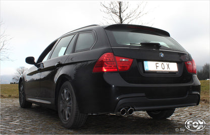 FOX BMW E90/91/92 - 320d Endschalldämpfer - 2x76 Typ 17