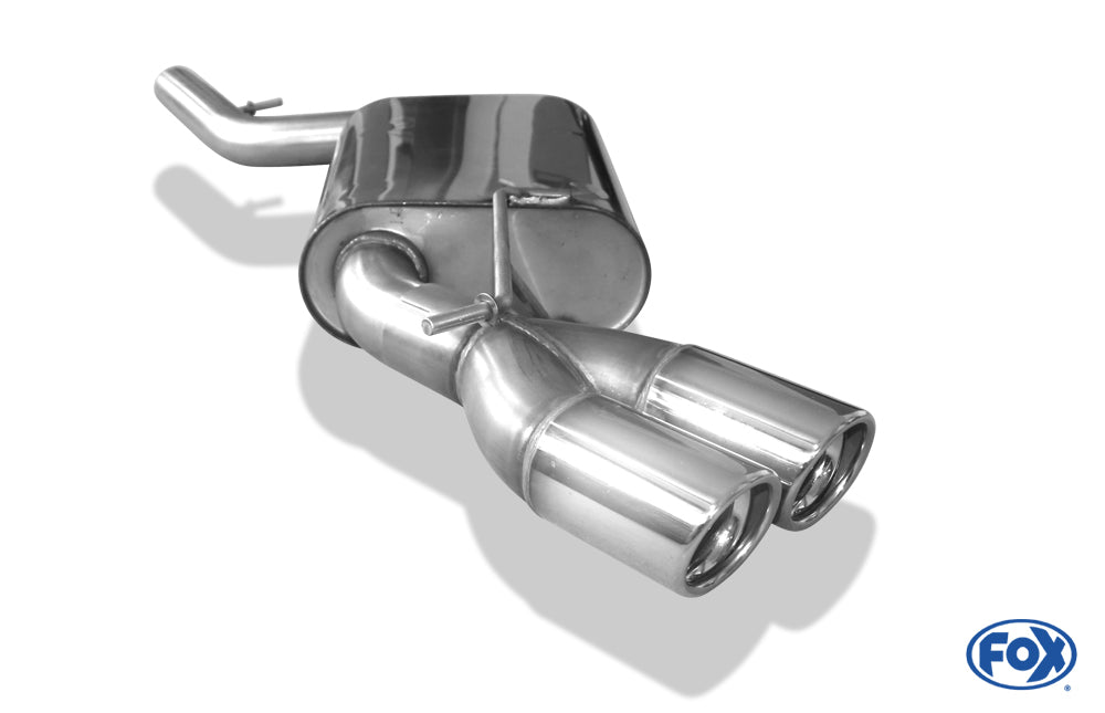 FOX BMW E90/91/92 - 320d Endschalldämpfer - 2x76 Typ 17