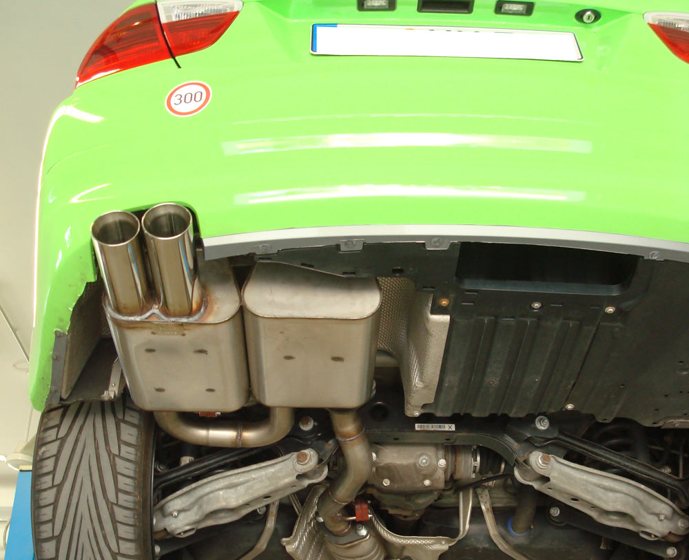 FOX BMW E90/91/92 - 330i Endschalldämpfer - 2x80 Typ 24