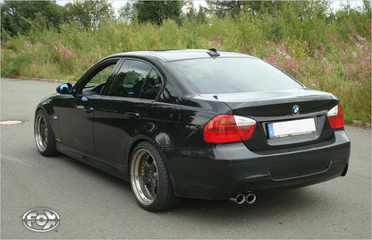 FOX BMW E90/91/92 - 325d/ 330d Endschalldämpfer - 2x80 Typ 25