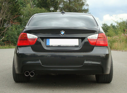 FOX BMW E90/91/92 - 325d/ 330d Endschalldämpfer - 2x80 Typ 25