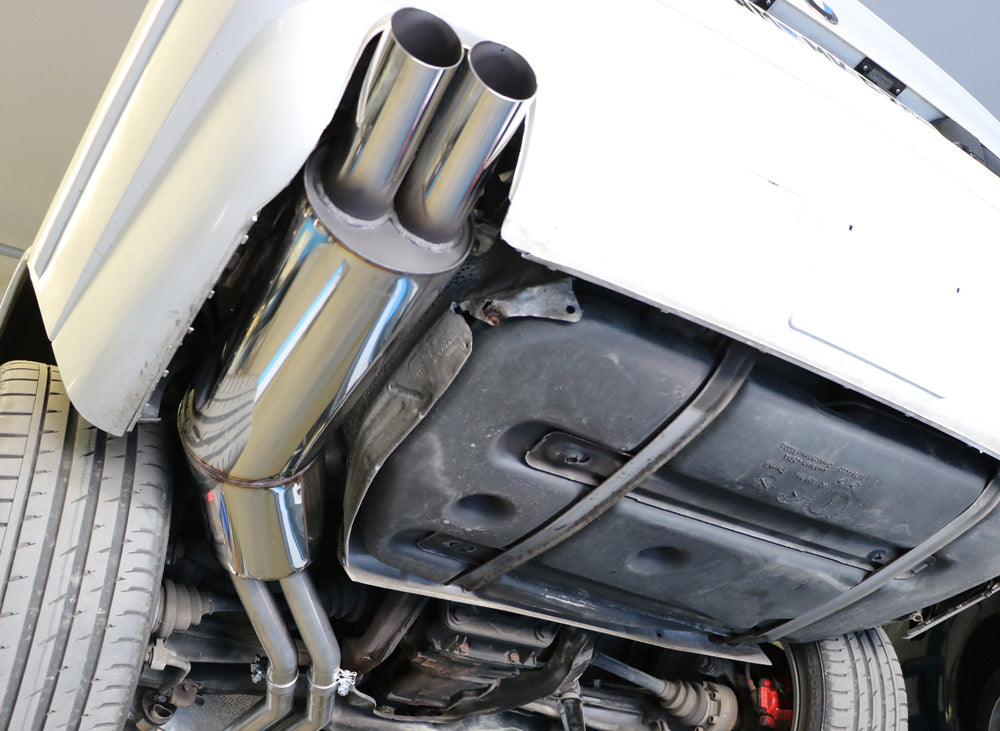 FOX BMW E34 525i/530i Endschalldämpfer - 2x76 Typ 14