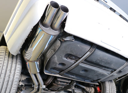 FOX BMW E34 525i/530i Endschalldämpfer - 2x76 Typ 14