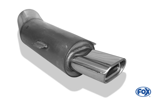 FOX BMW E34 525i/530i Endschalldämpfer - 135x80 Typ 53
