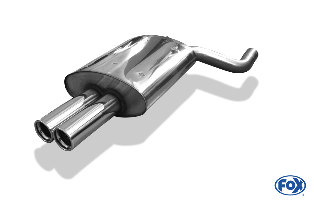 FOX BMW E39 520i/ 523i/ 525i/ 528i - Touring Endschalldämpfer - 2x76 Typ 13