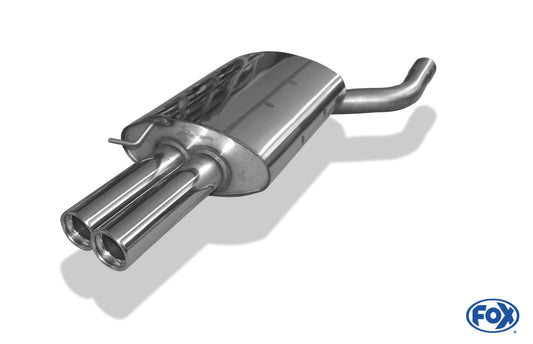 FOX BMW E60 520i/ 523i/ 525i/ 530i Endschalldämpfer - 2x76 Typ 13