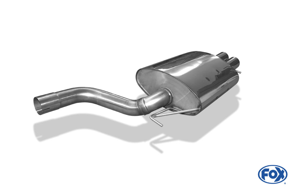 FOX BMW E60 520i/ 523i/ 525i/ 530i Endschalldämpfer - 2x76 Typ 13