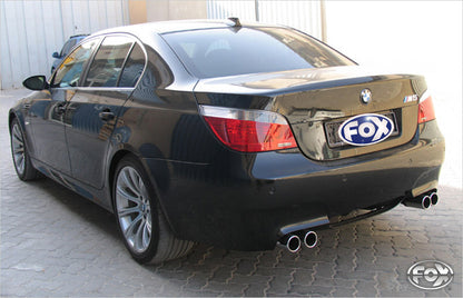 FOX BMW E60 M5 Endschalldämpfer rechts/links - 2x80 Typ 13 rechts/links