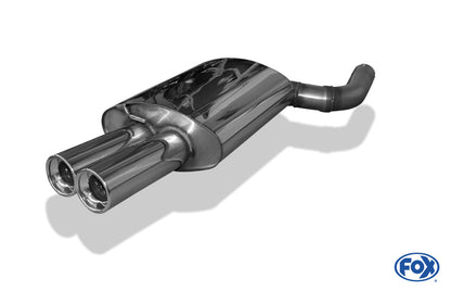 FOX BMW E60/61 540i 545i Endschalldämpfer - 2x90 Typ 13