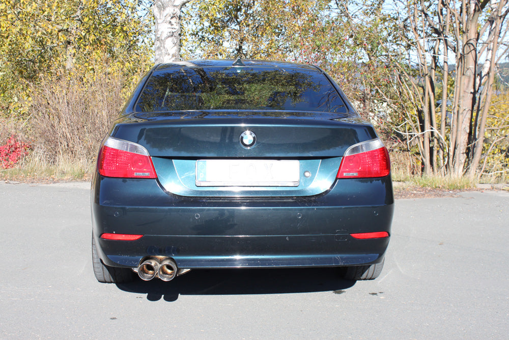 FOX BMW E60/61 540i 545i Endschalldämpfer - 2x90 Typ 25