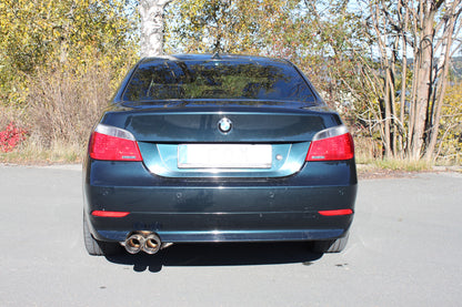 FOX BMW E60/61 540i 545i Endschalldämpfer - 2x90 Typ 25