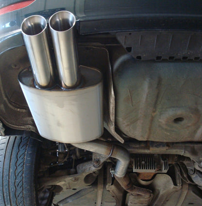 FOX BMW E60/61 540i 545i Endschalldämpfer - 2x90 Typ 25