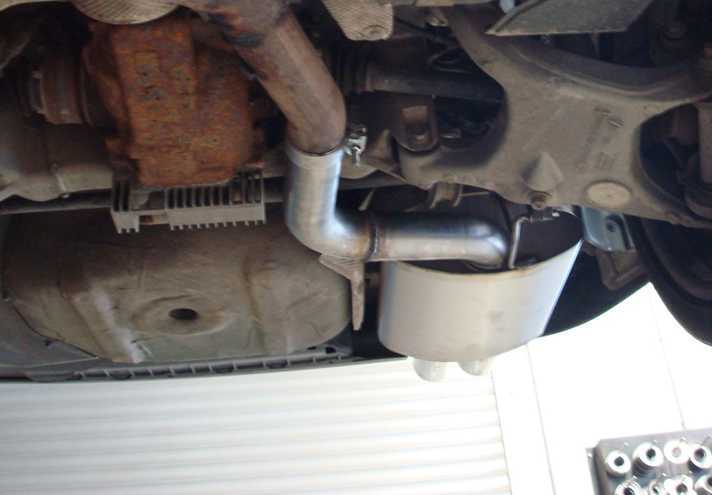 FOX BMW E60/61 540i 545i Endschalldämpfer - 2x90 Typ 25