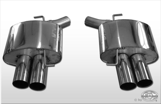 FOX BMW F10 535i Endschalldämpfer rechts/links - 2x80 Typ 10 rechts/links