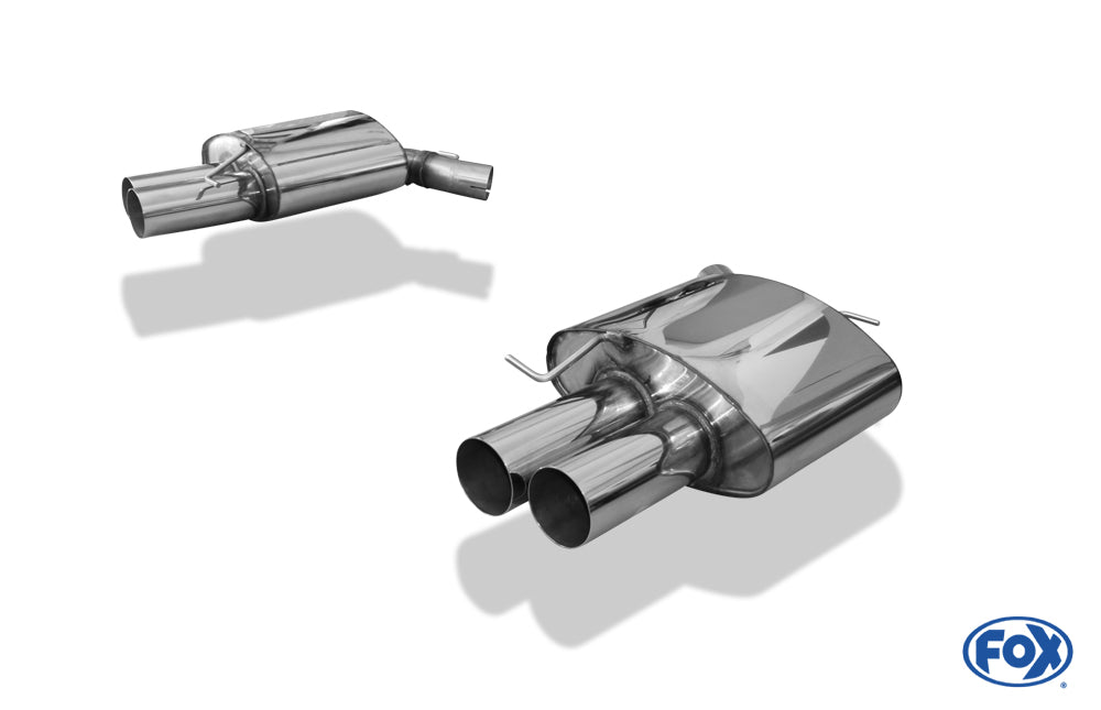 FOX BMW F10 535d Endschalldämpfer rechts/links - 2x90 Typ 10 rechts/links
