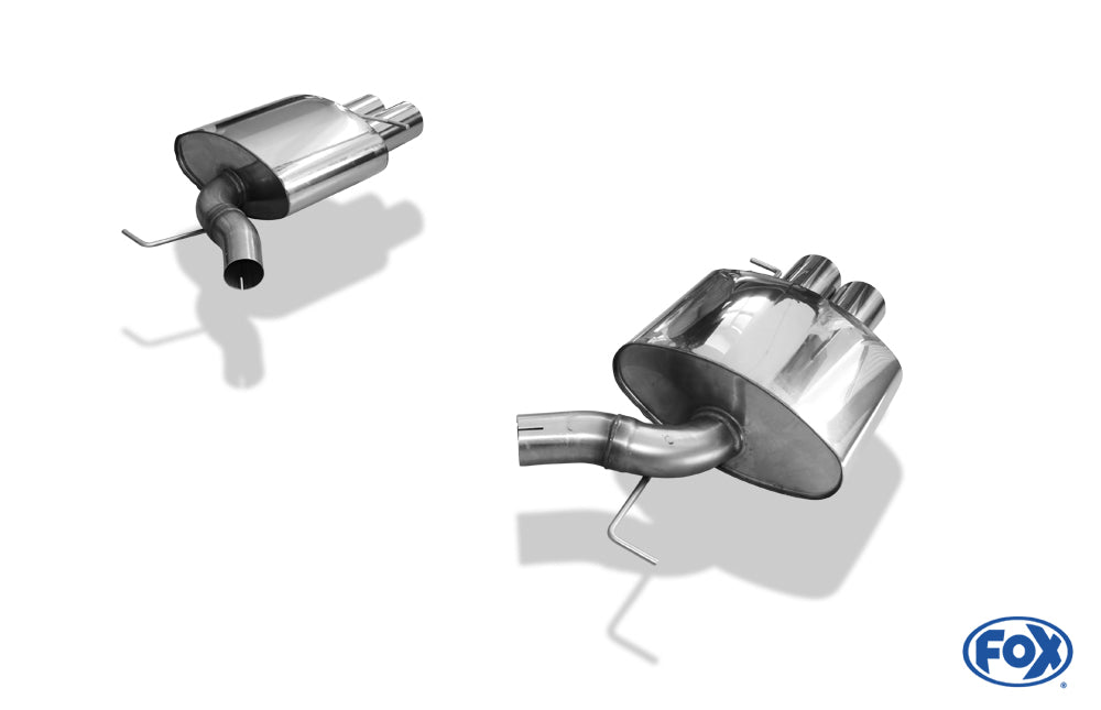 FOX BMW F10 535d Endschalldämpfer rechts/links - 2x90 Typ 10 rechts/links