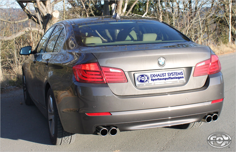 FOX BMW F10 535i Endschalldämpfer rechts/links - 2x80 Typ 12 rechts/links