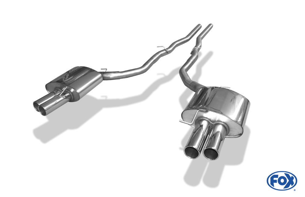 FOX BMW F10/F11 525d 530d Endschalldämpfer rechts/links - 2x80 Typ 12 rechts/links