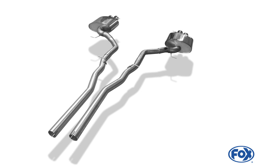 FOX BMW F10/F11 525d 530d Endschalldämpfer rechts/links - 2x80 Typ 12 rechts/links